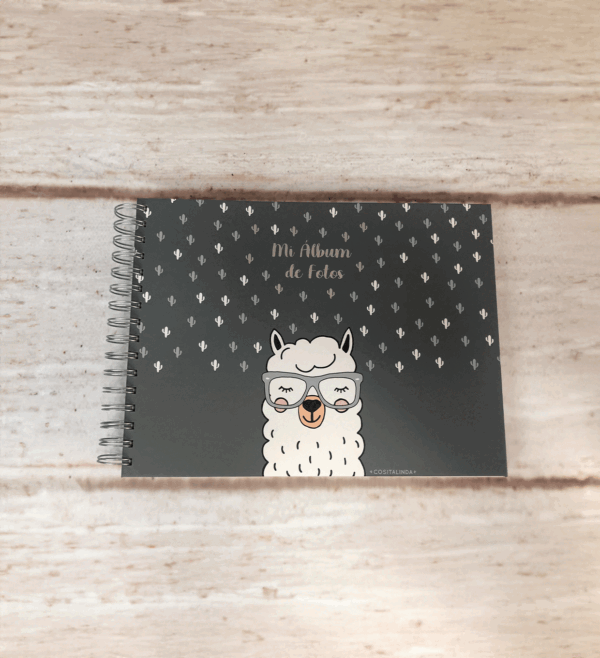 Album-gris1 Albúm de Fotos Llama