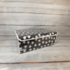 Cajas-Organizadoras-con-tapaGris-con-Estrellas-Blancas- Caja Organizadora Con Tapa