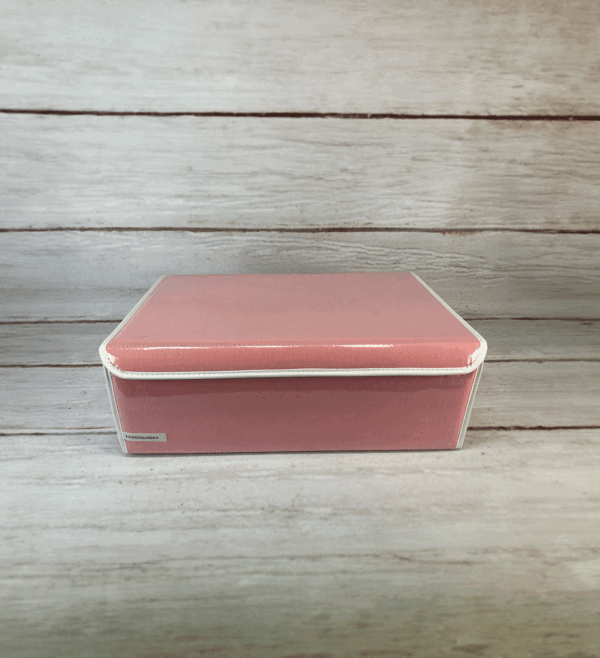 Cajas-Organizadoras-con-tapaRosa- Caja Organizadora Con Tapa